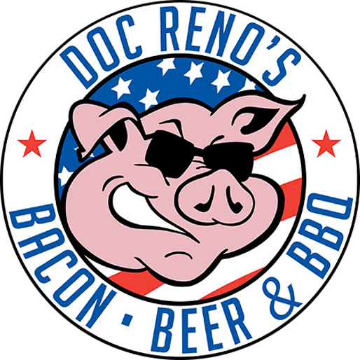 Doc Reno's Bacon, Beer & BBQ logo